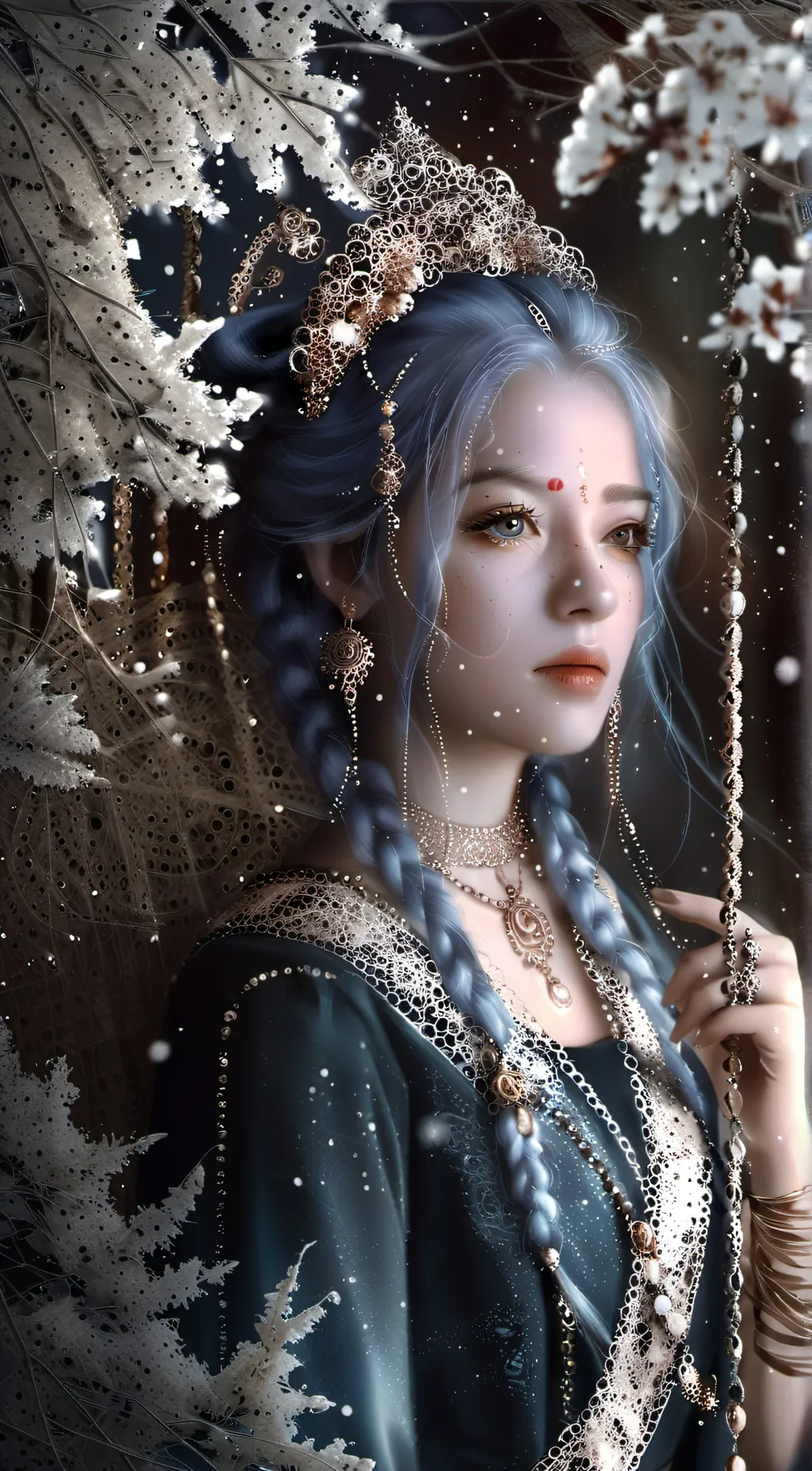 ai character: princess luna background