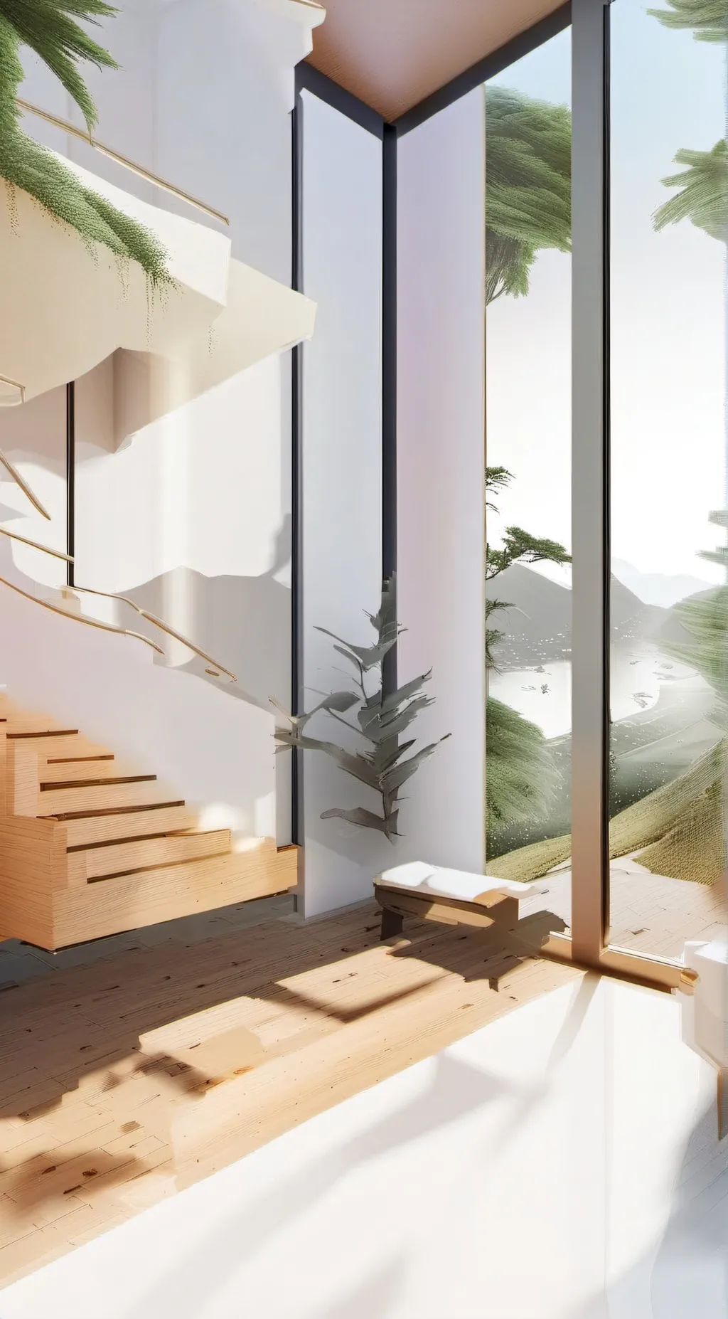 ai character: smiling critters  background