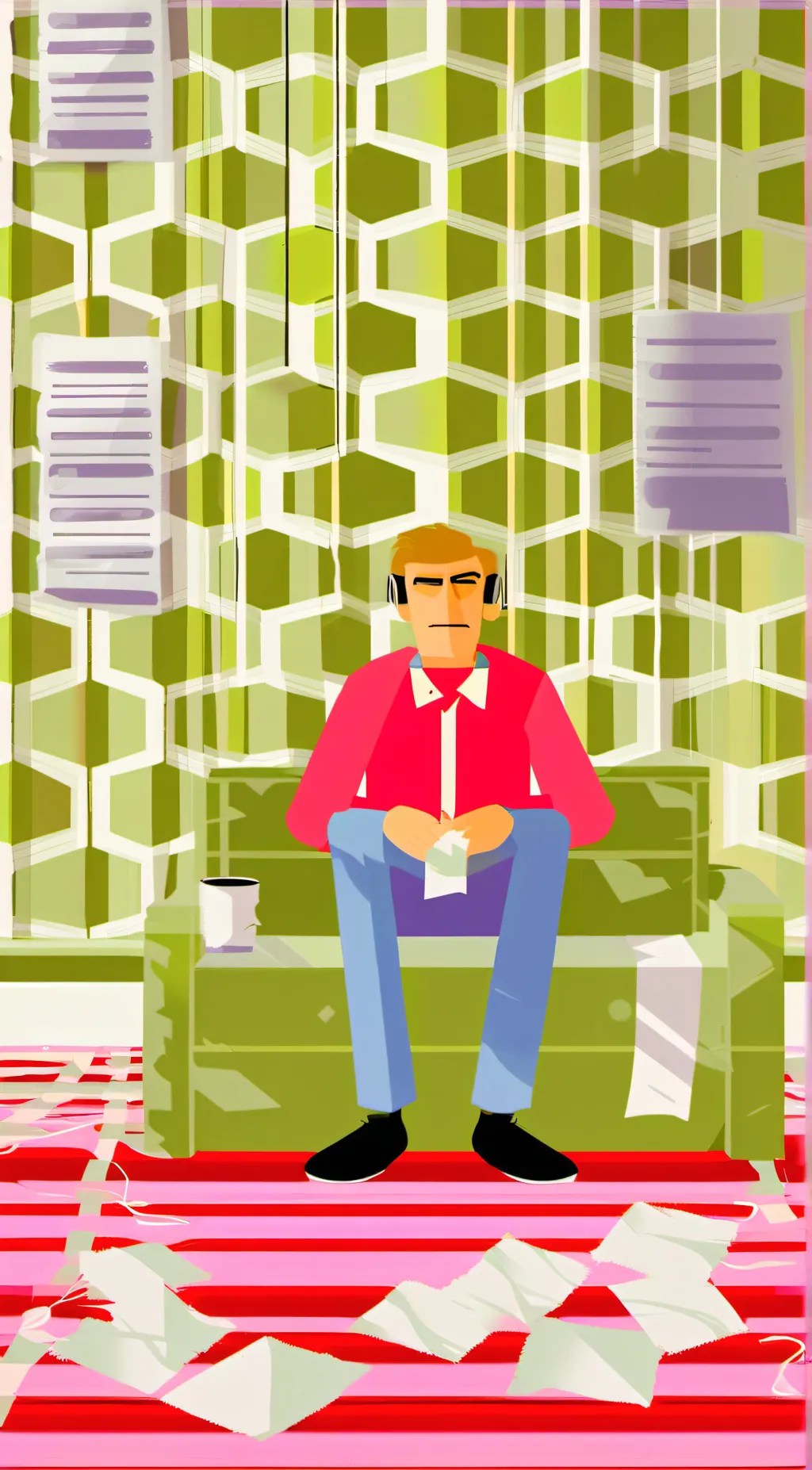 ai character: Leo background