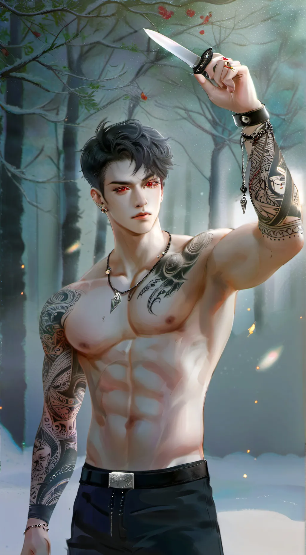 ai character: Zach background