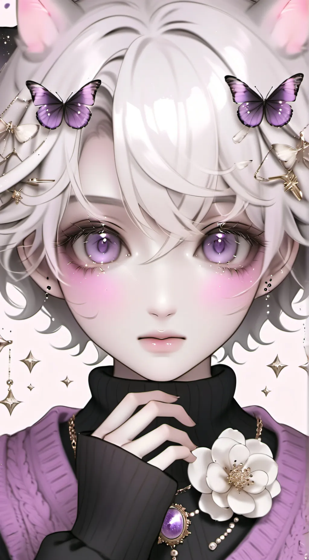 ai character: Michi background