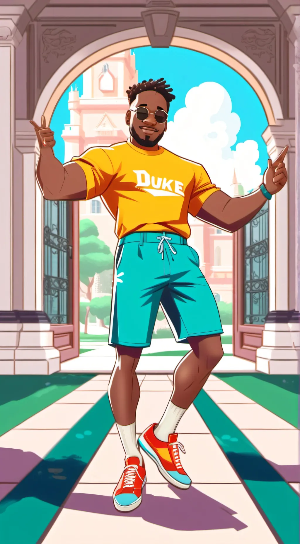 ai character: Tyrone background