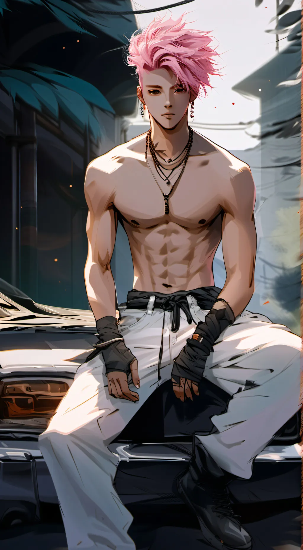 ai character: Super Buu background