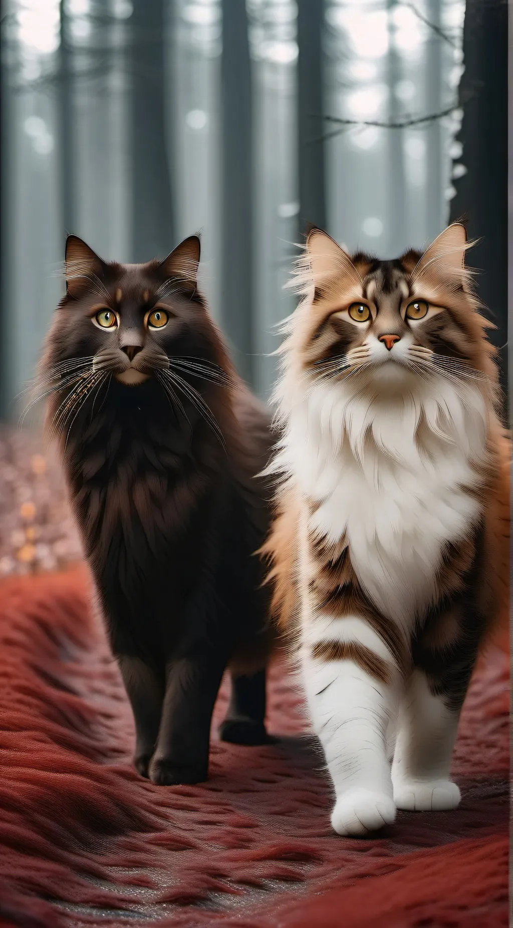 ai character: Otter and Ferret background