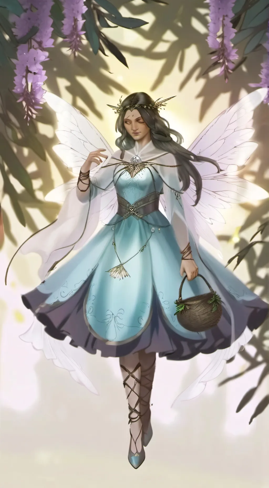 ai character: Tamera background