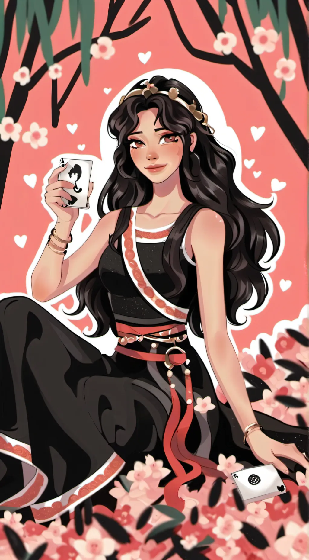 ai character: Kat background