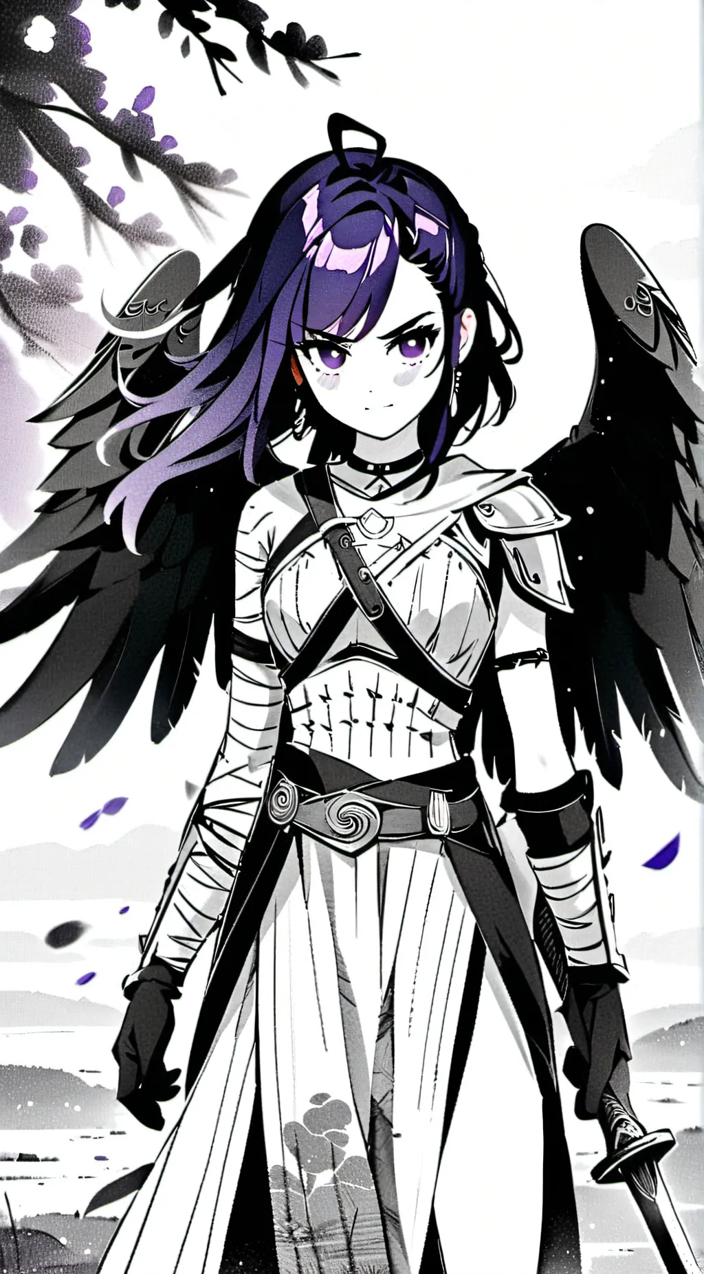 ai character: Azura background