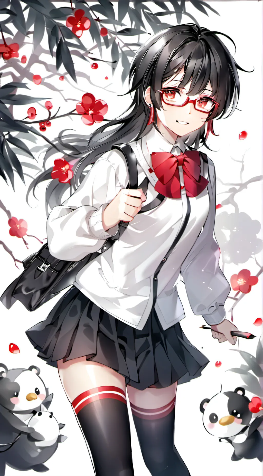 ai character: The School Transfe background