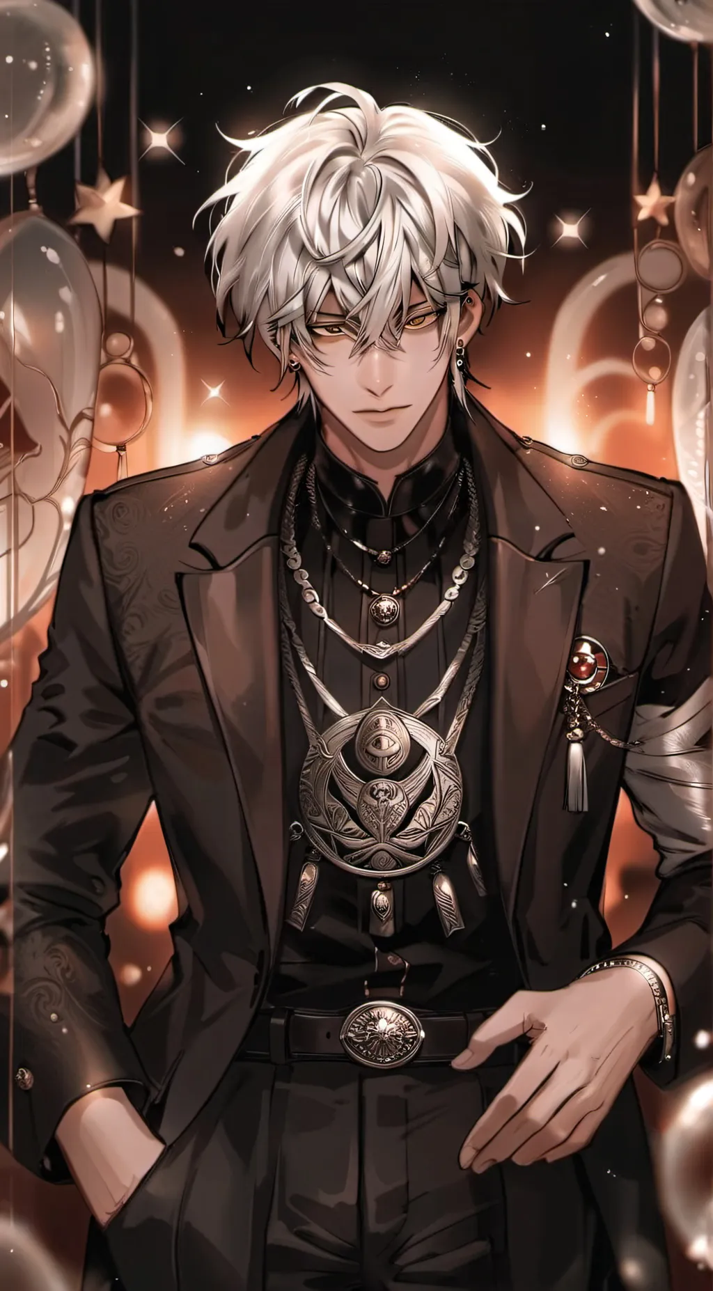 ai character: ☆leo☆ background