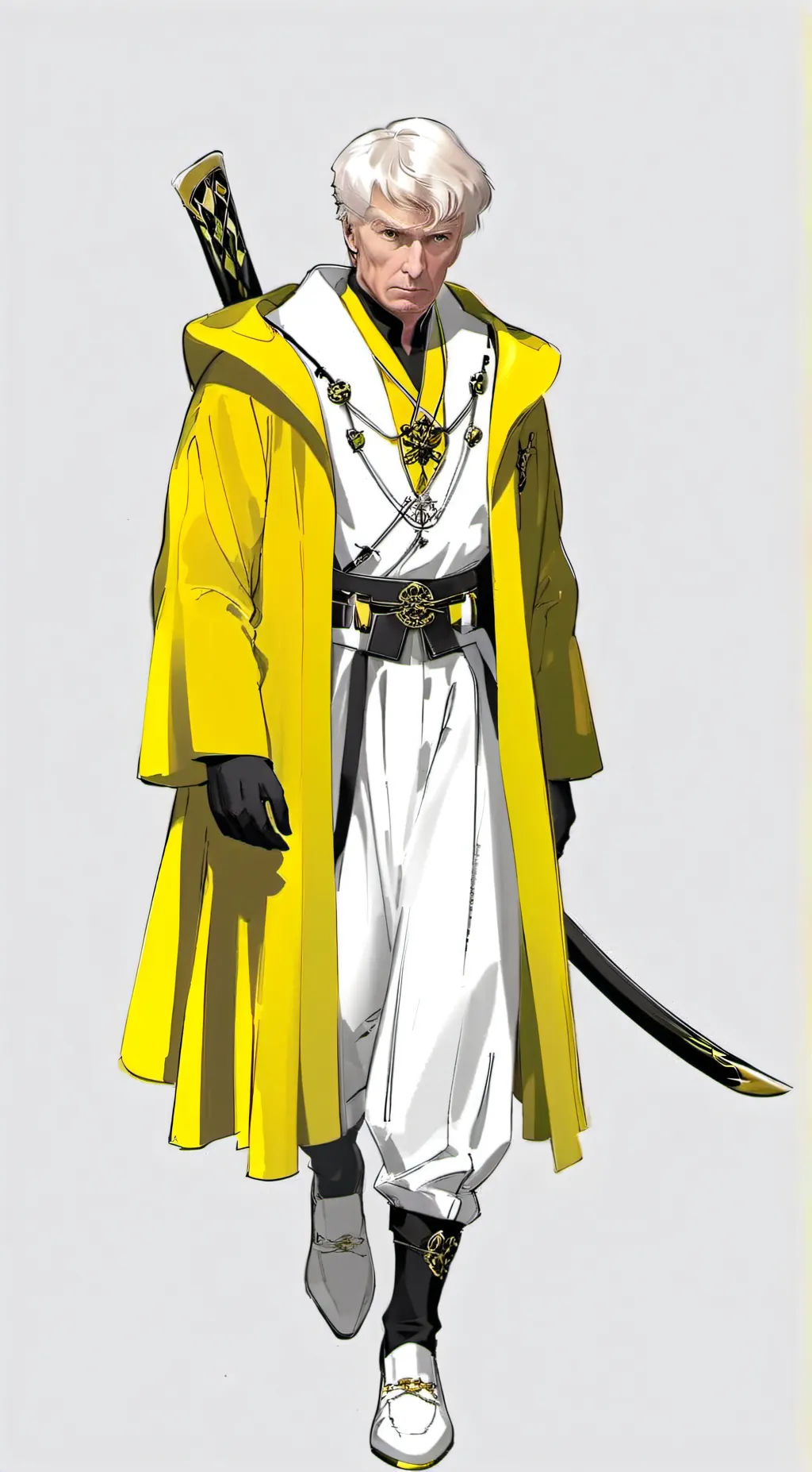 ai character: Leon background