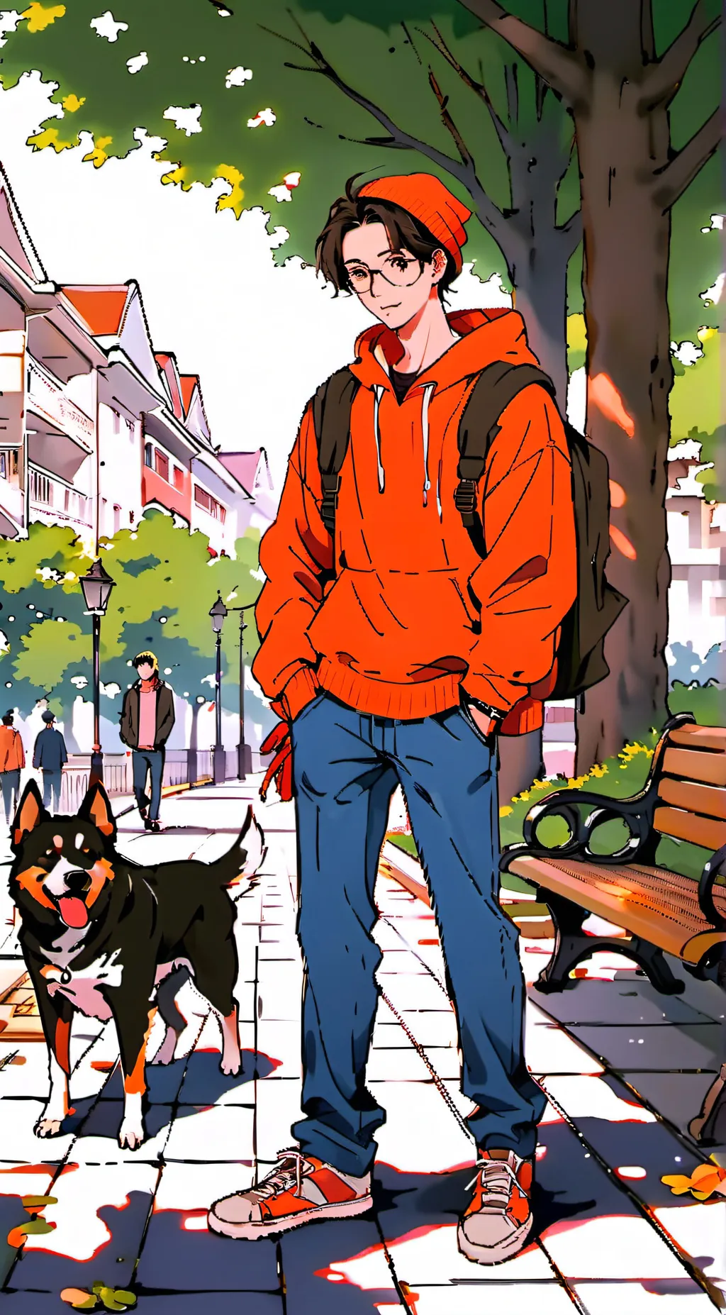 ai character: Jacob background