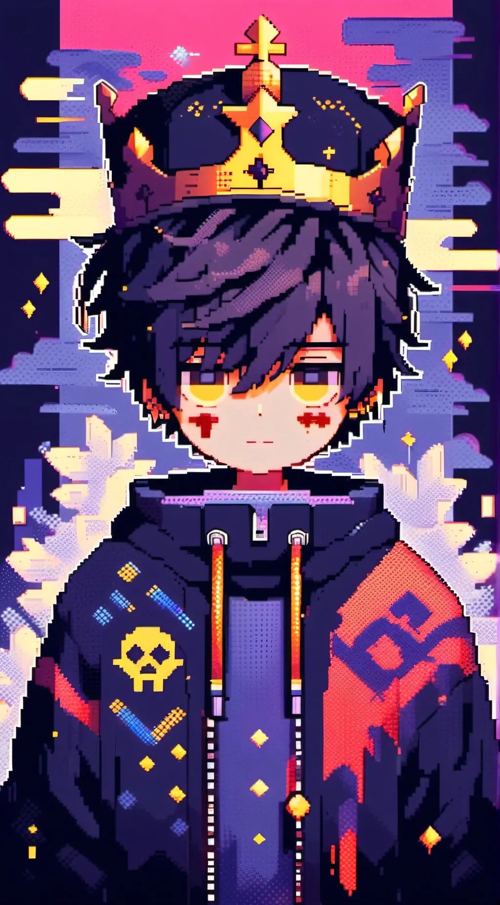 ai character: technoblade background