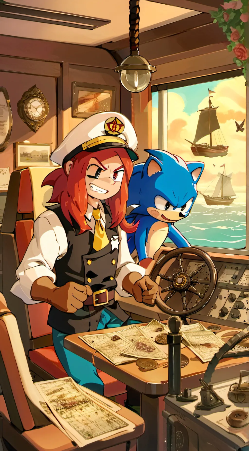 ai character: dread the captain background