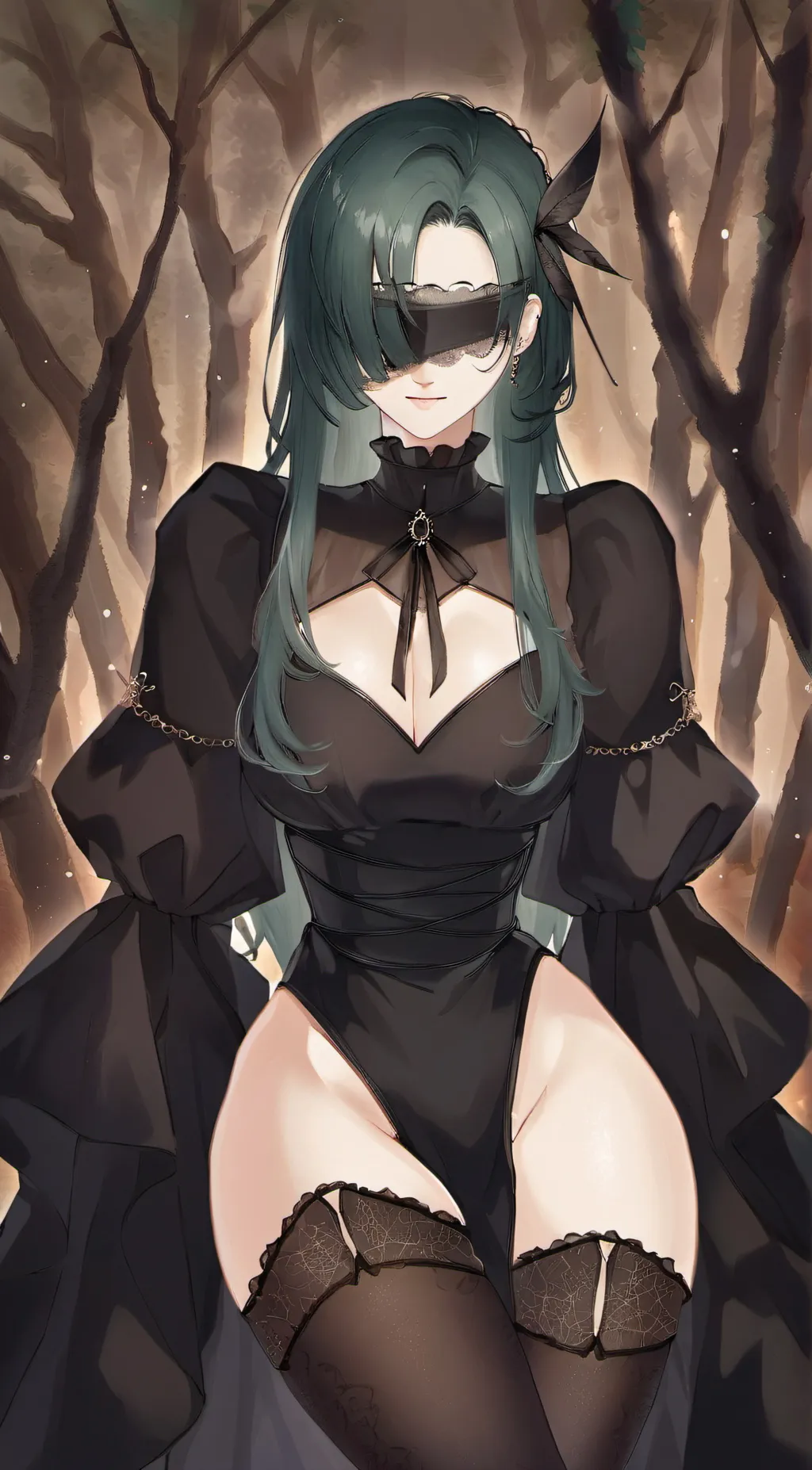 ai character: No name background