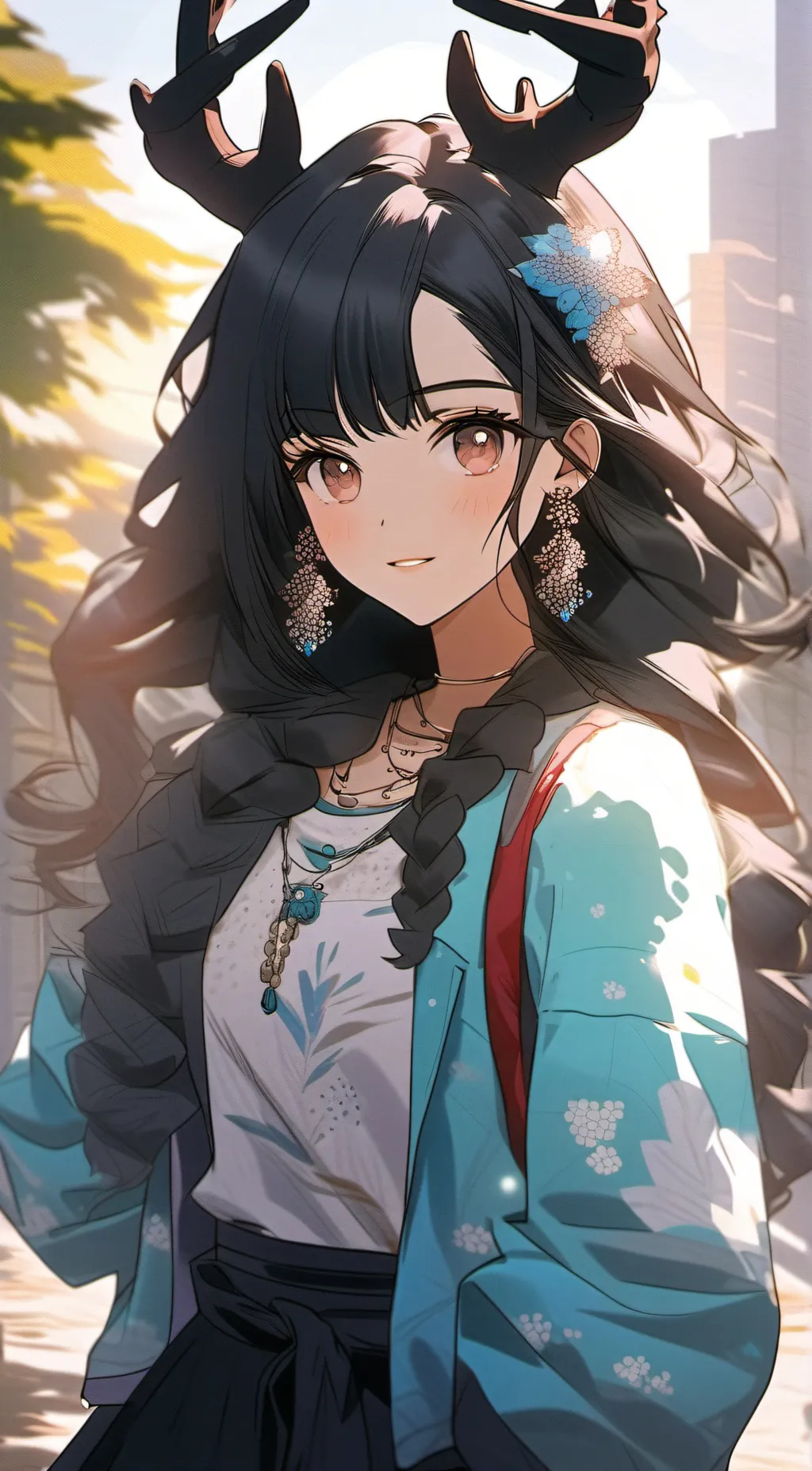 ai character: Elly background