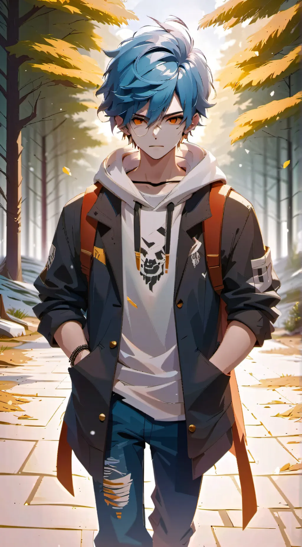 ai character: Caleb background