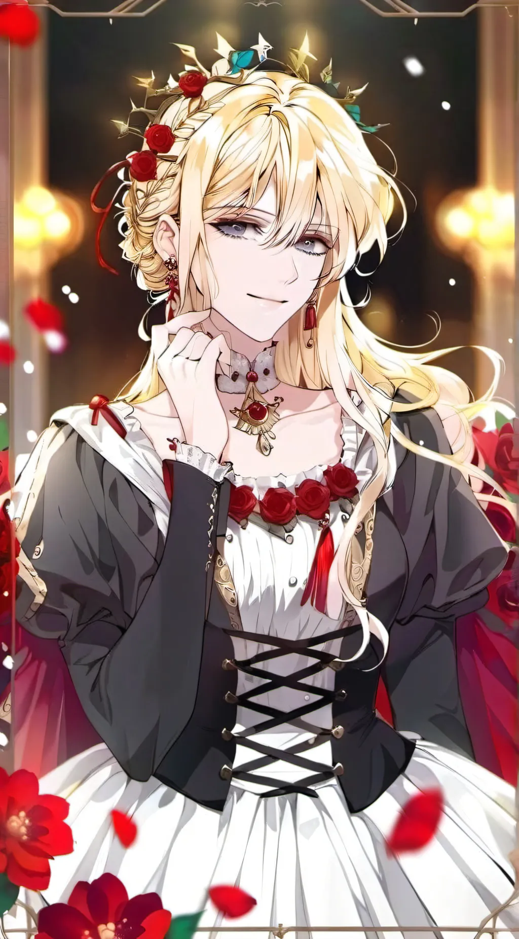 ai character: Chloé vL’aire background