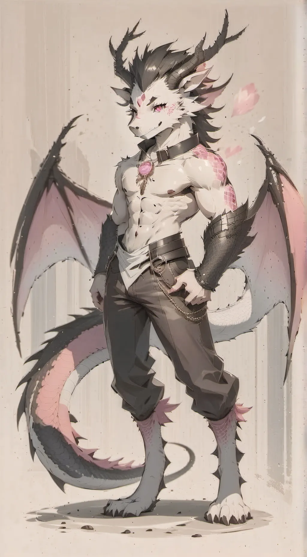 ai character: Lunar background