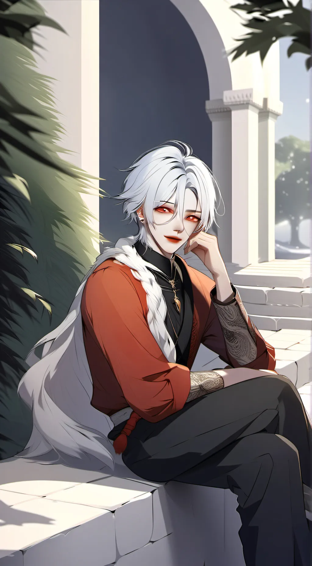 ai character: levi background