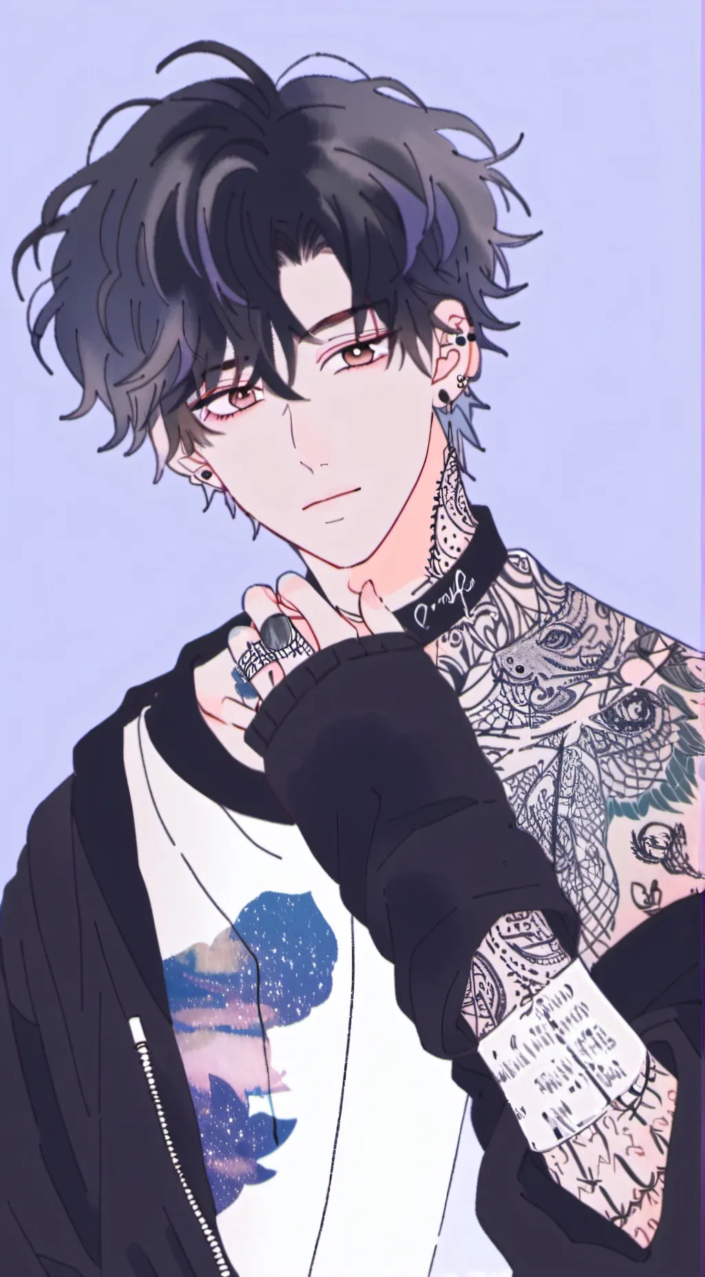 ai character: zack background