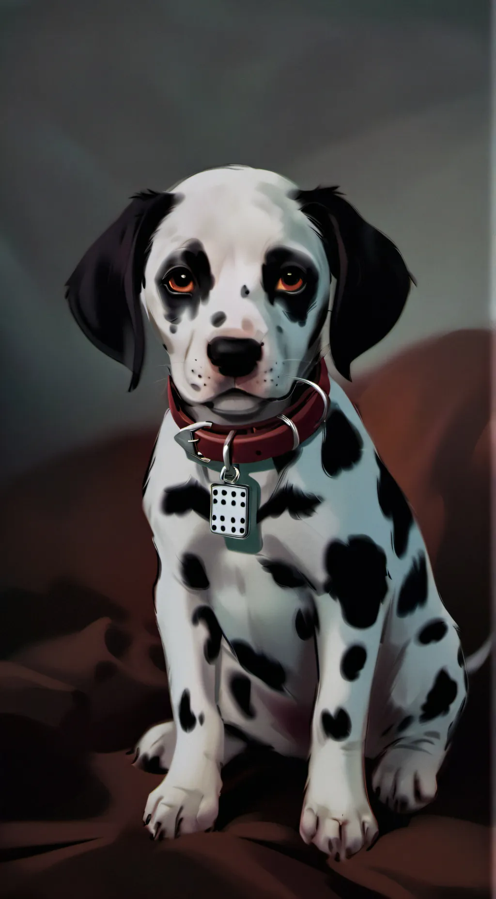 ai character: Domino  background