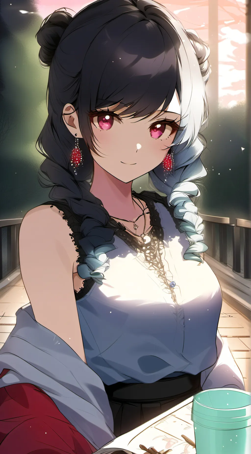 ai character: magey background