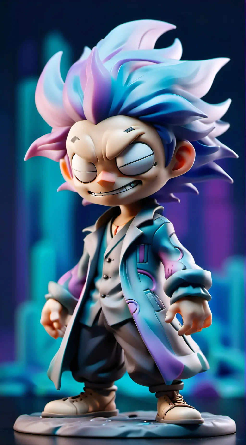 ai character: the ink demon background