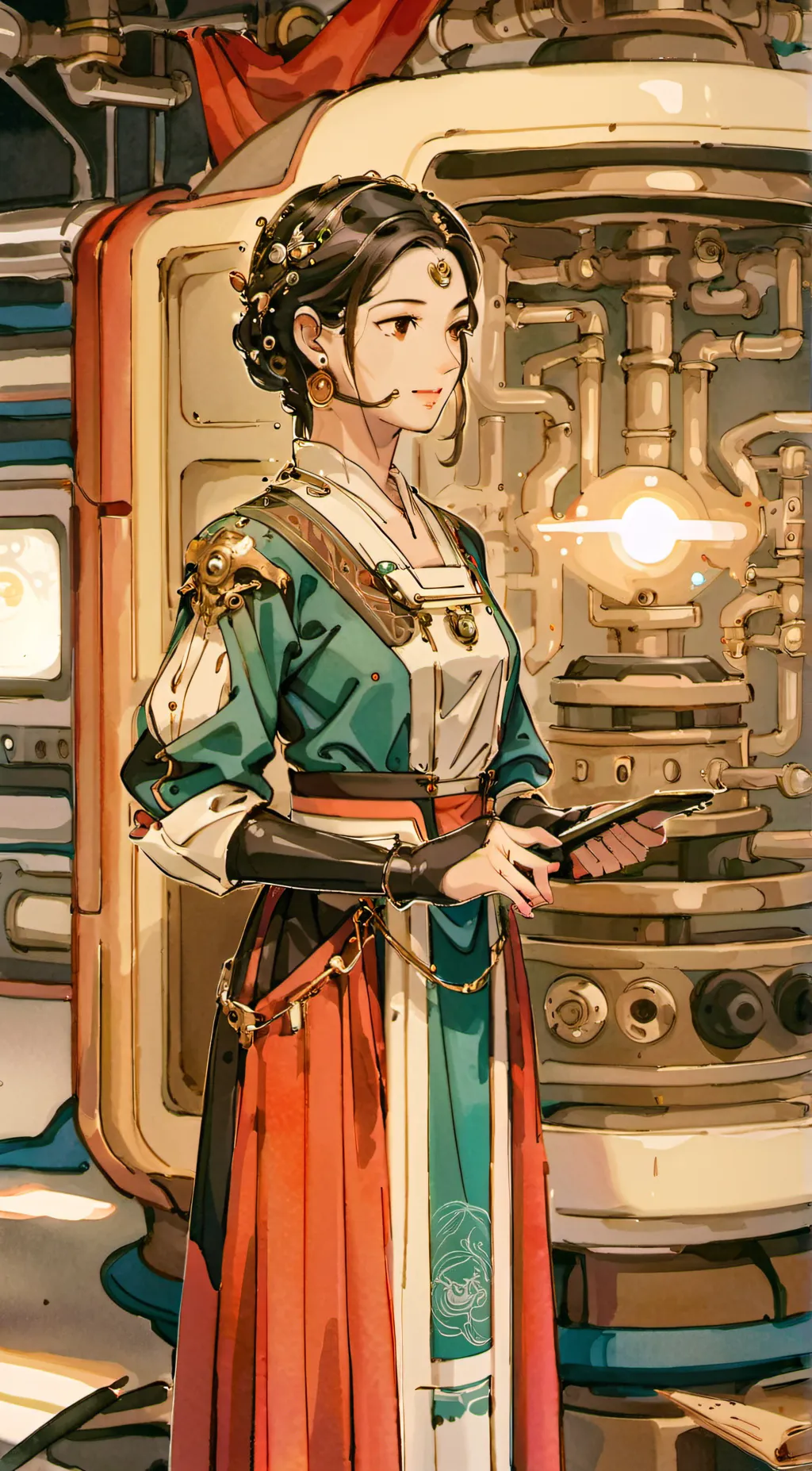 ai character: Maya background