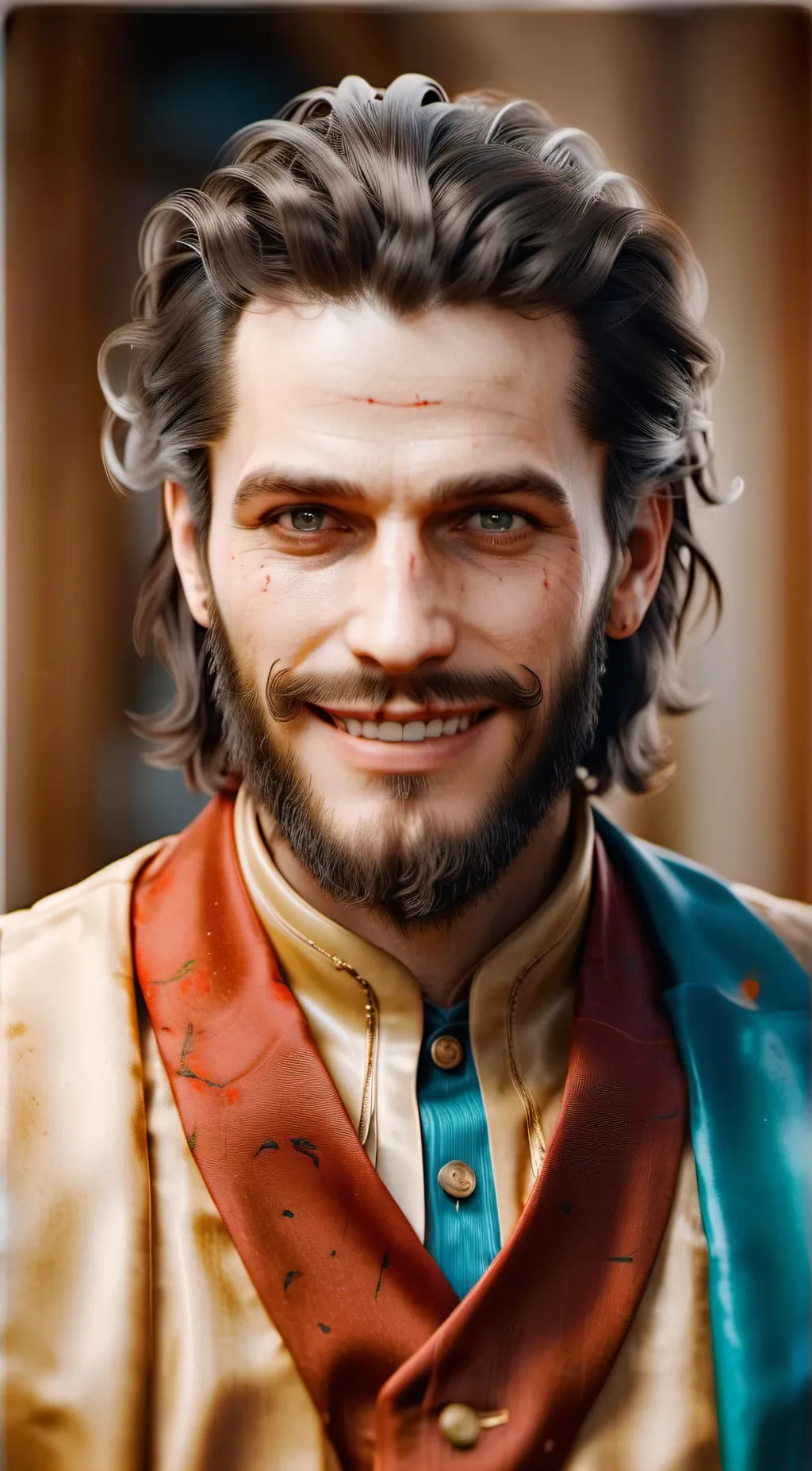 ai character: Wheeler Gray background