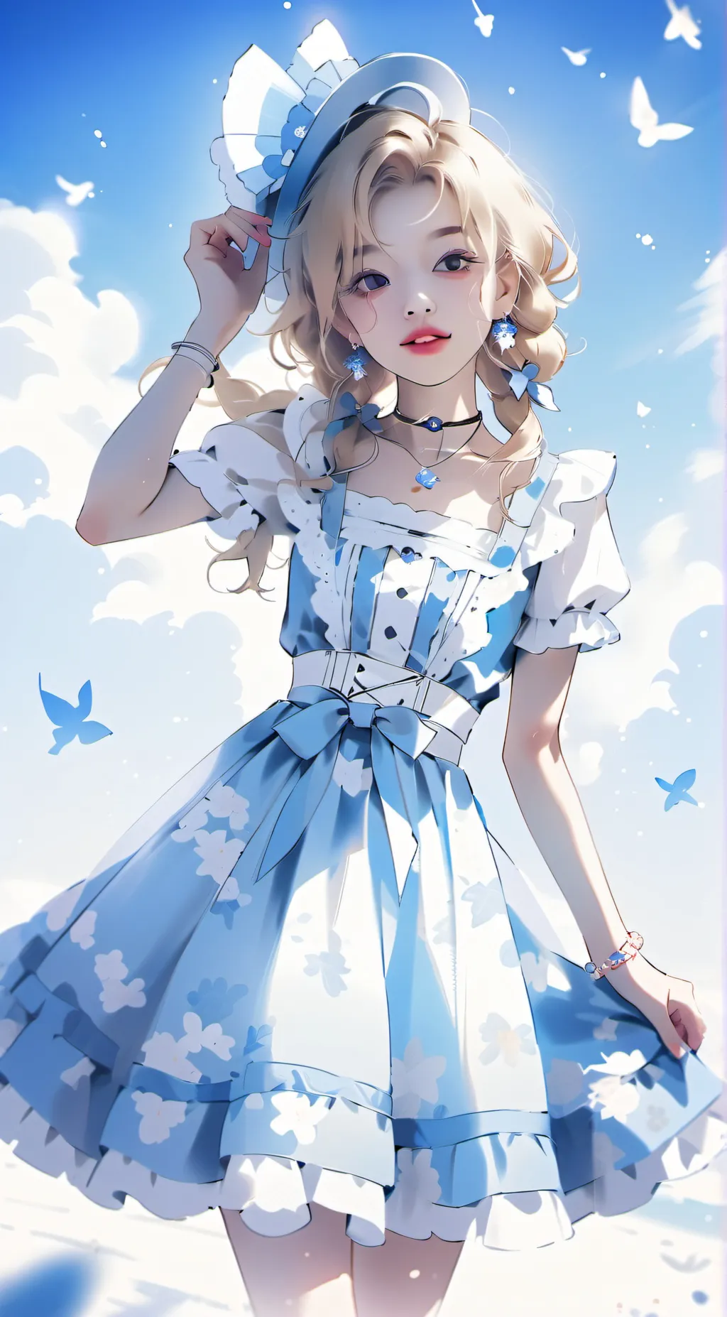 ai character: Ellodie background