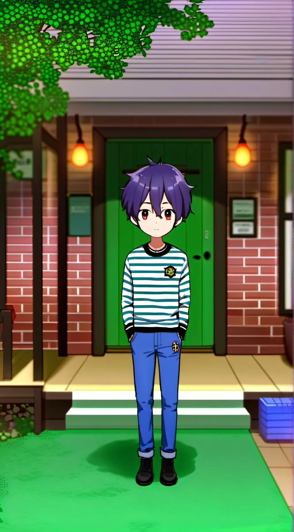 ai character: weirdo background