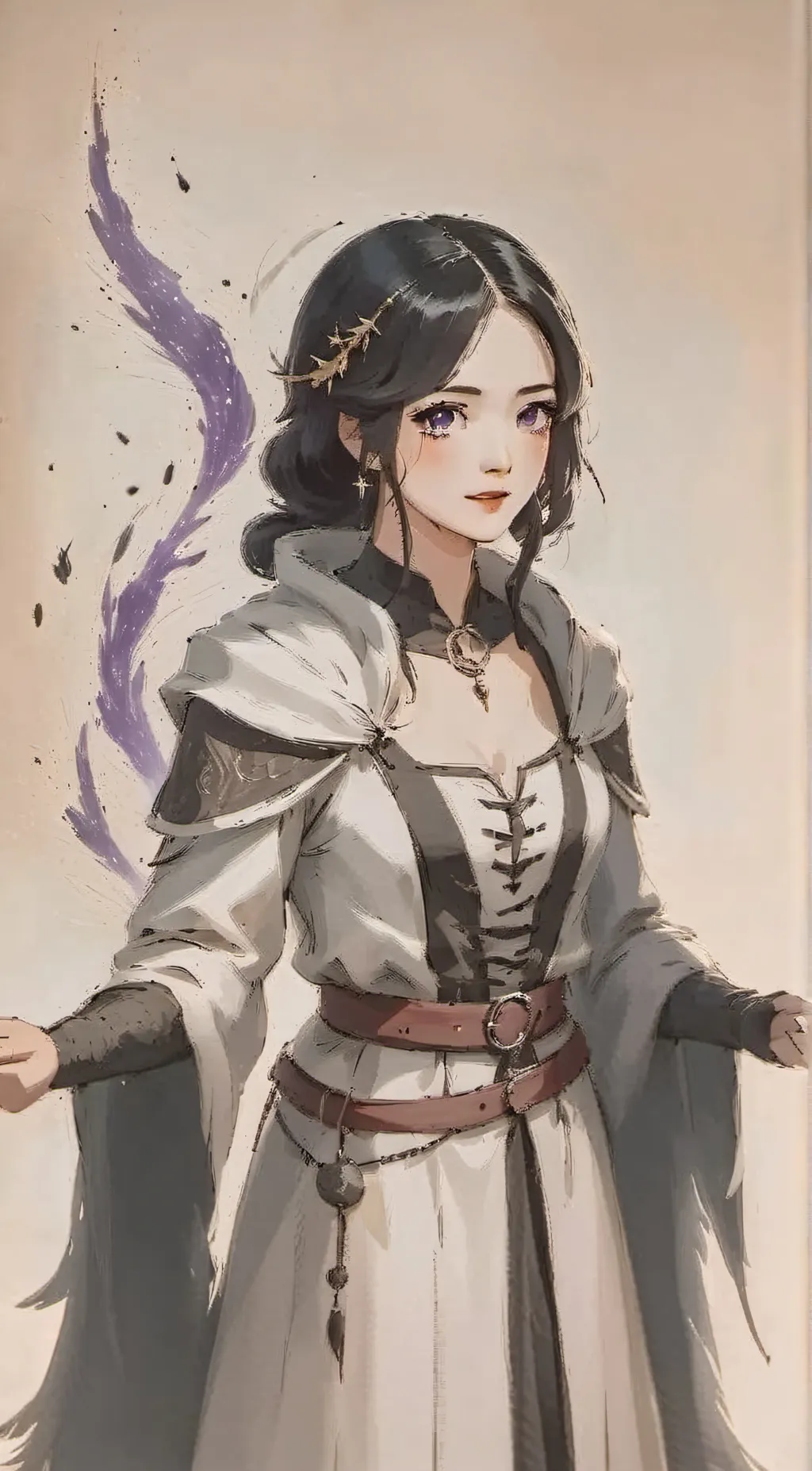 ai character: Faye background