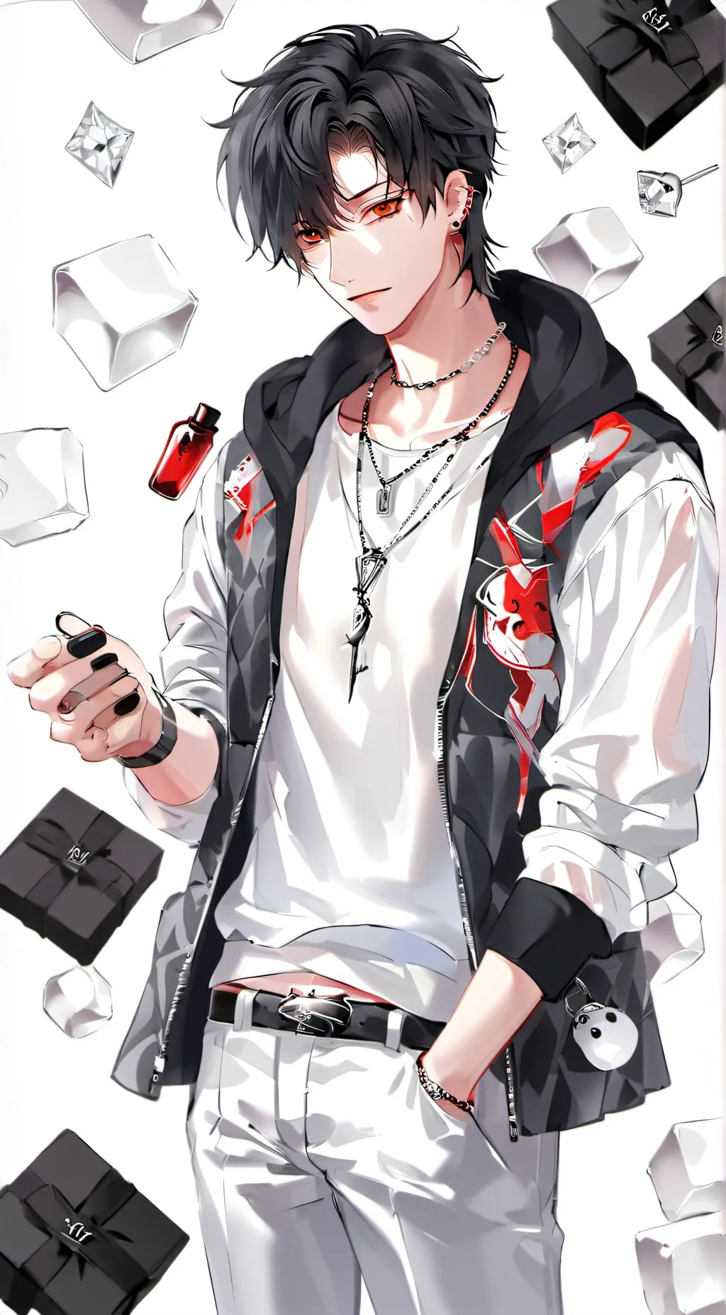 ai character: Kade background