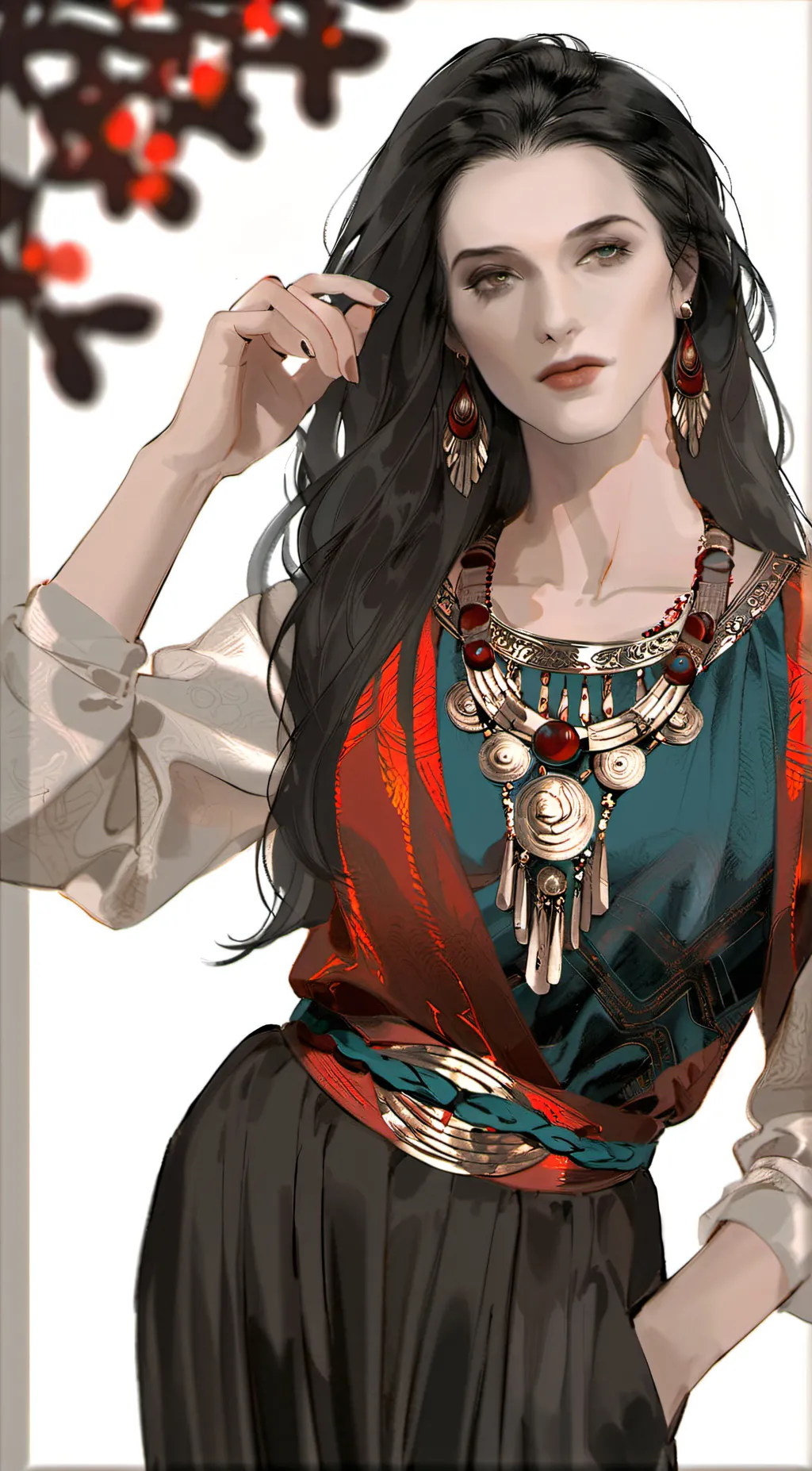 ai character: Zara background