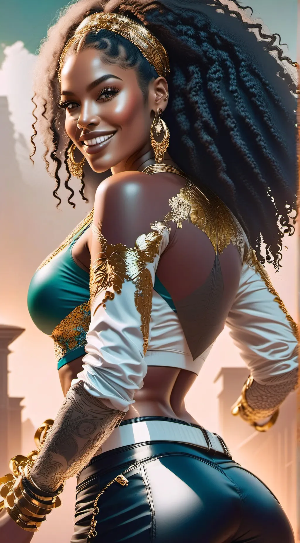 ai character: ~ZNDEYA~ background