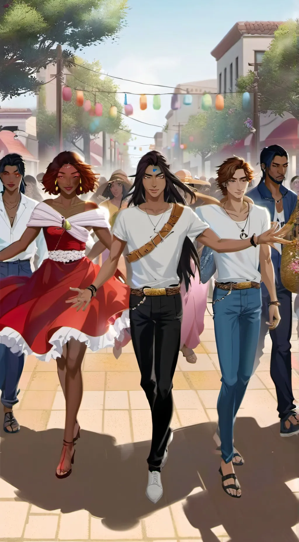 ai character: Buddies  background