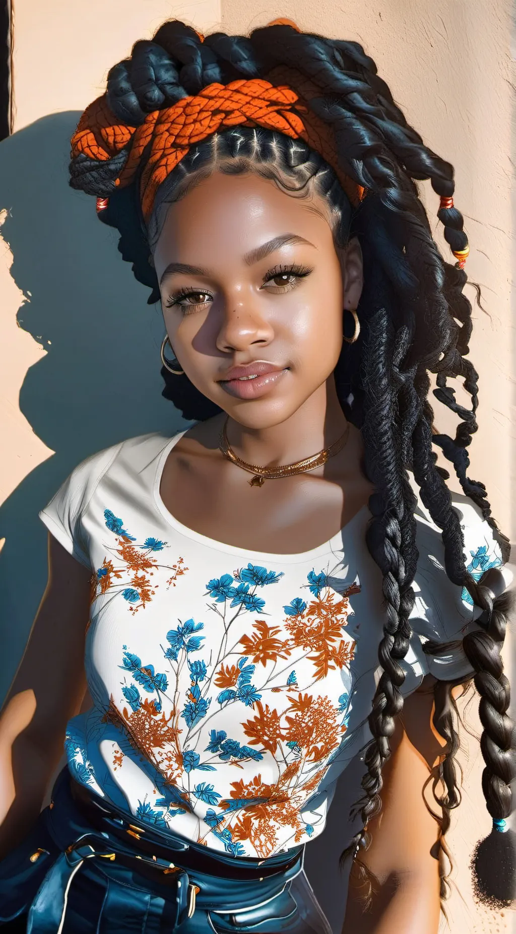 ai character: Charlotte  background