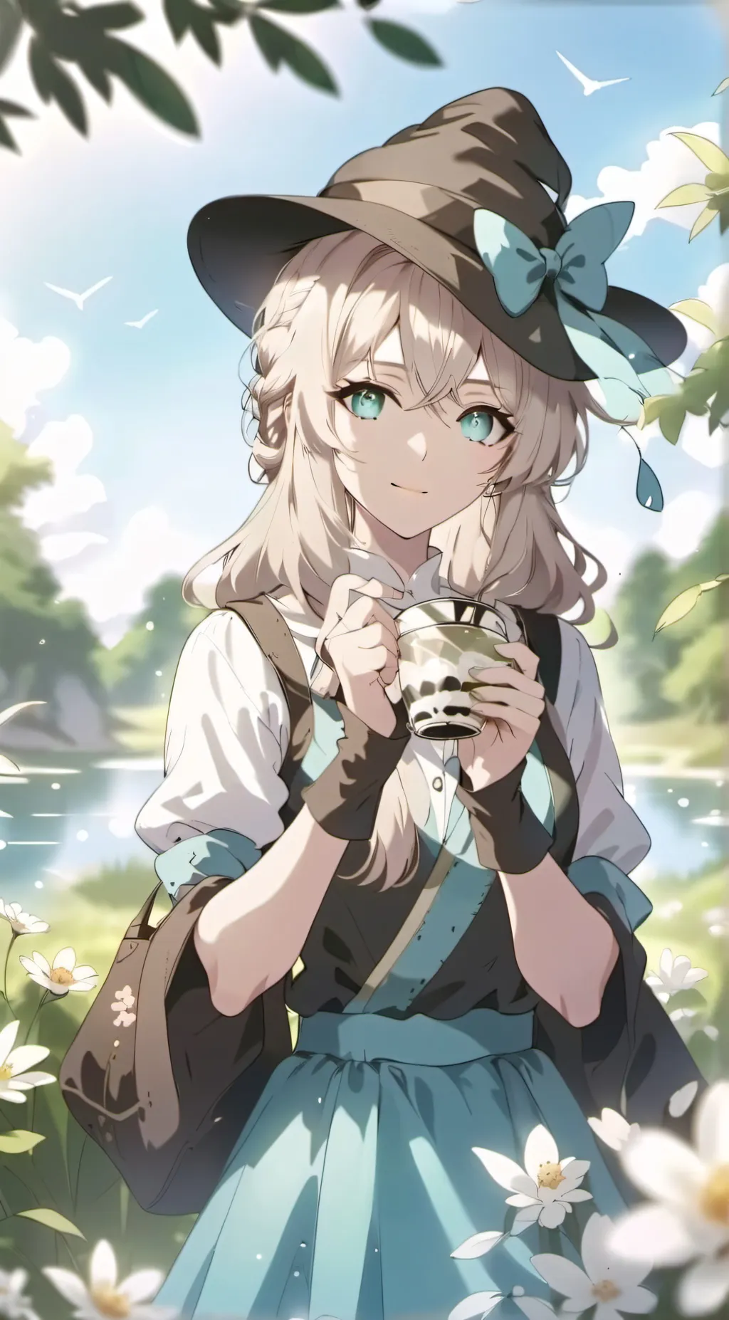 ai character: Melanie background