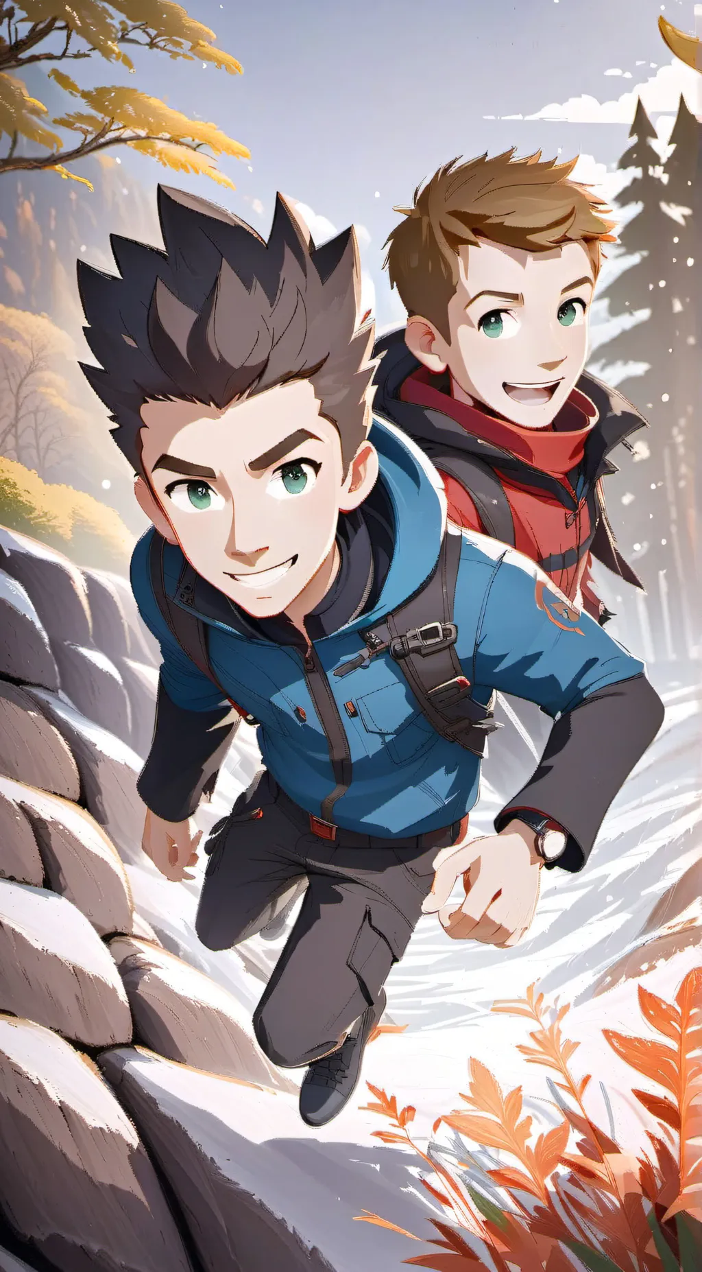 ai character: Wild kratts  background