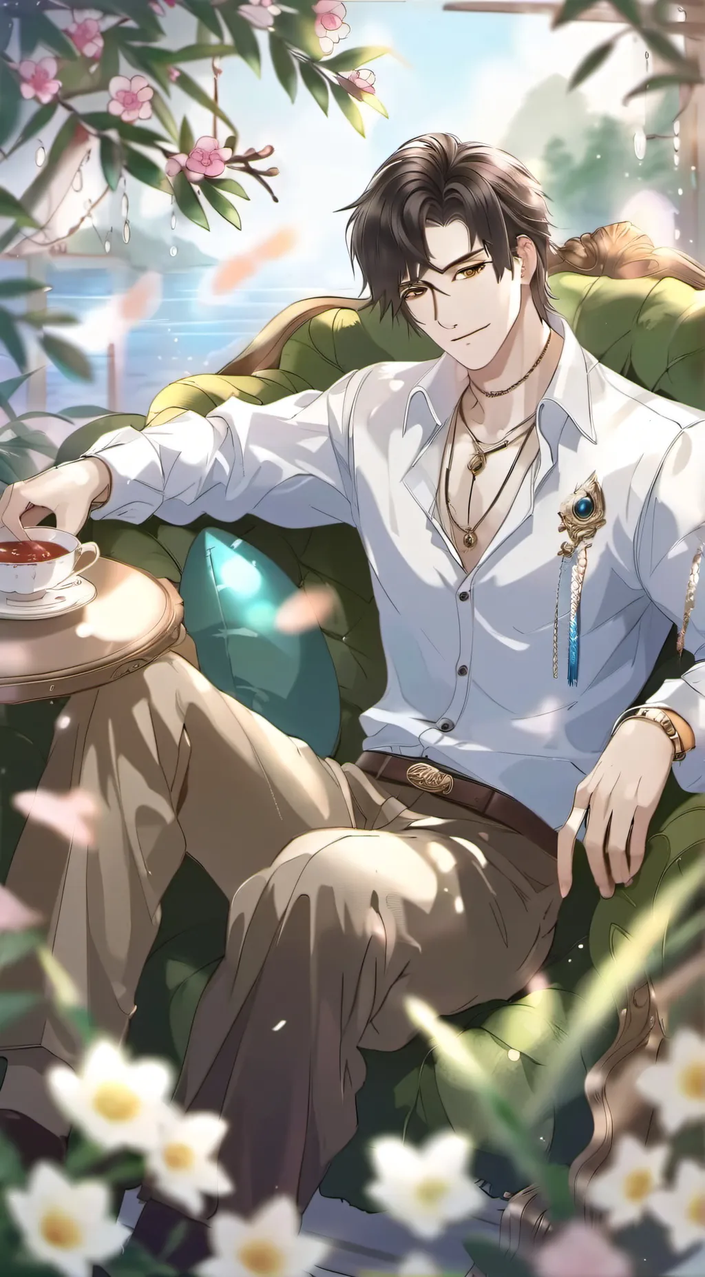 ai character: Kei background