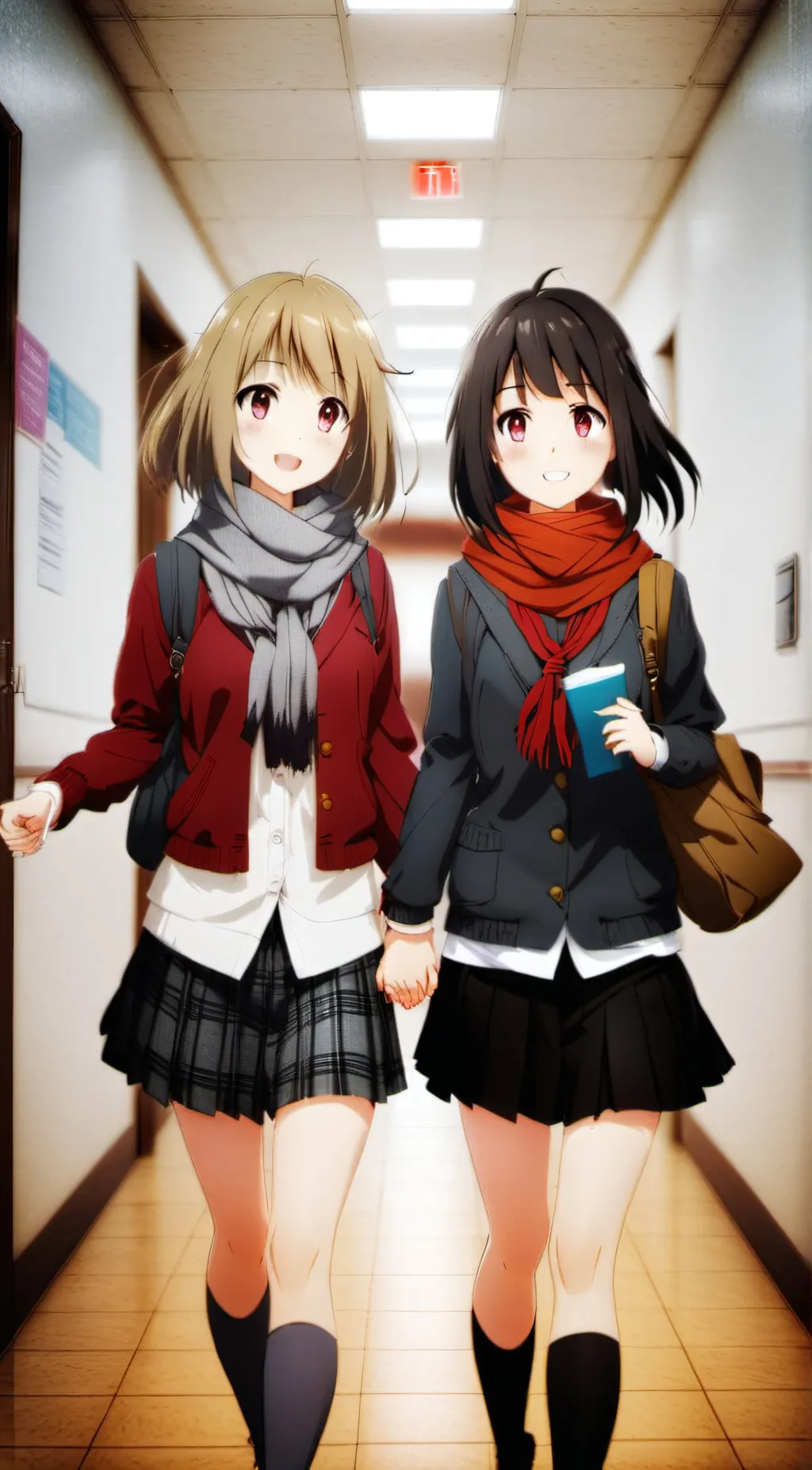 ai character: Kate and Ashley  background