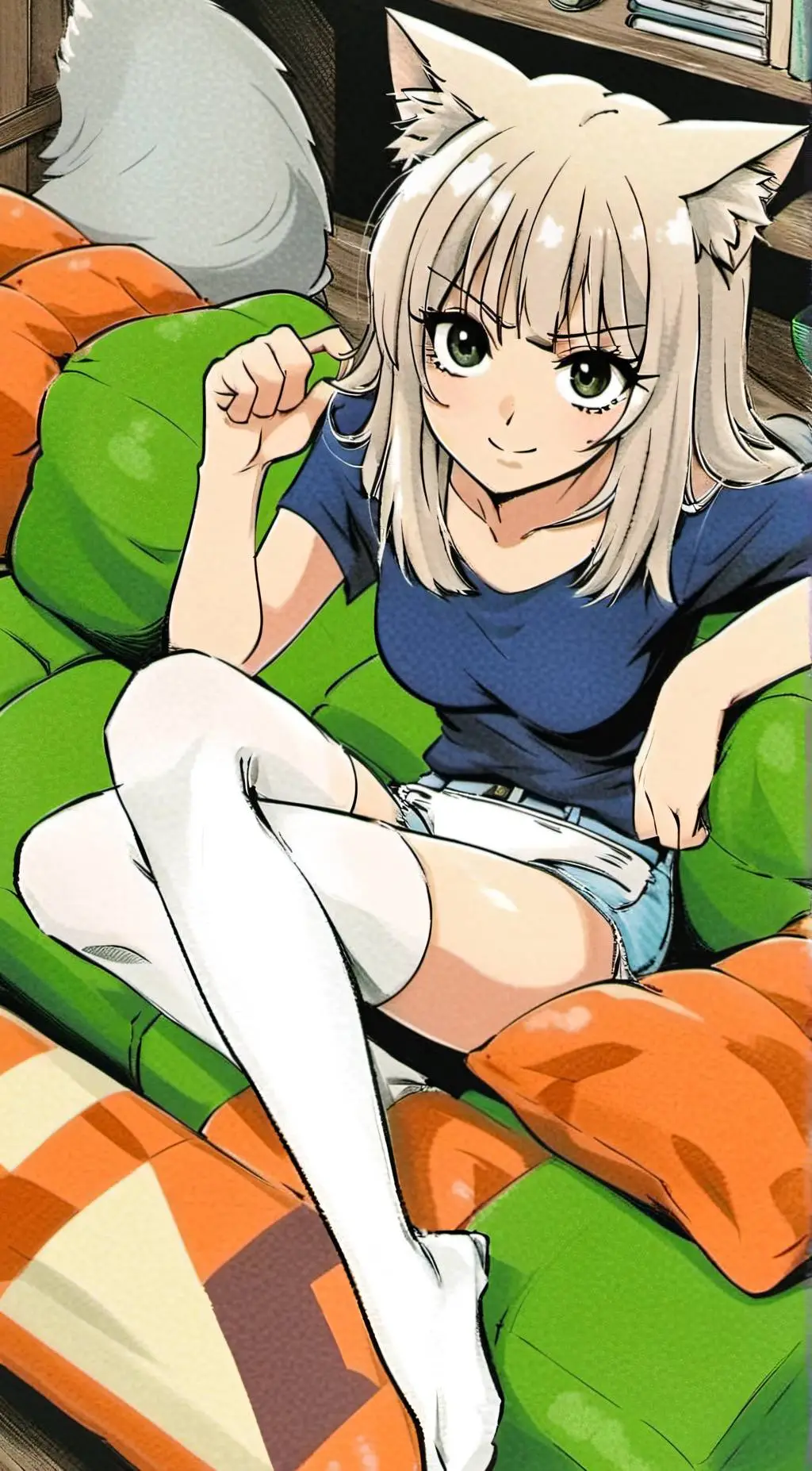 ai character: kiriko background