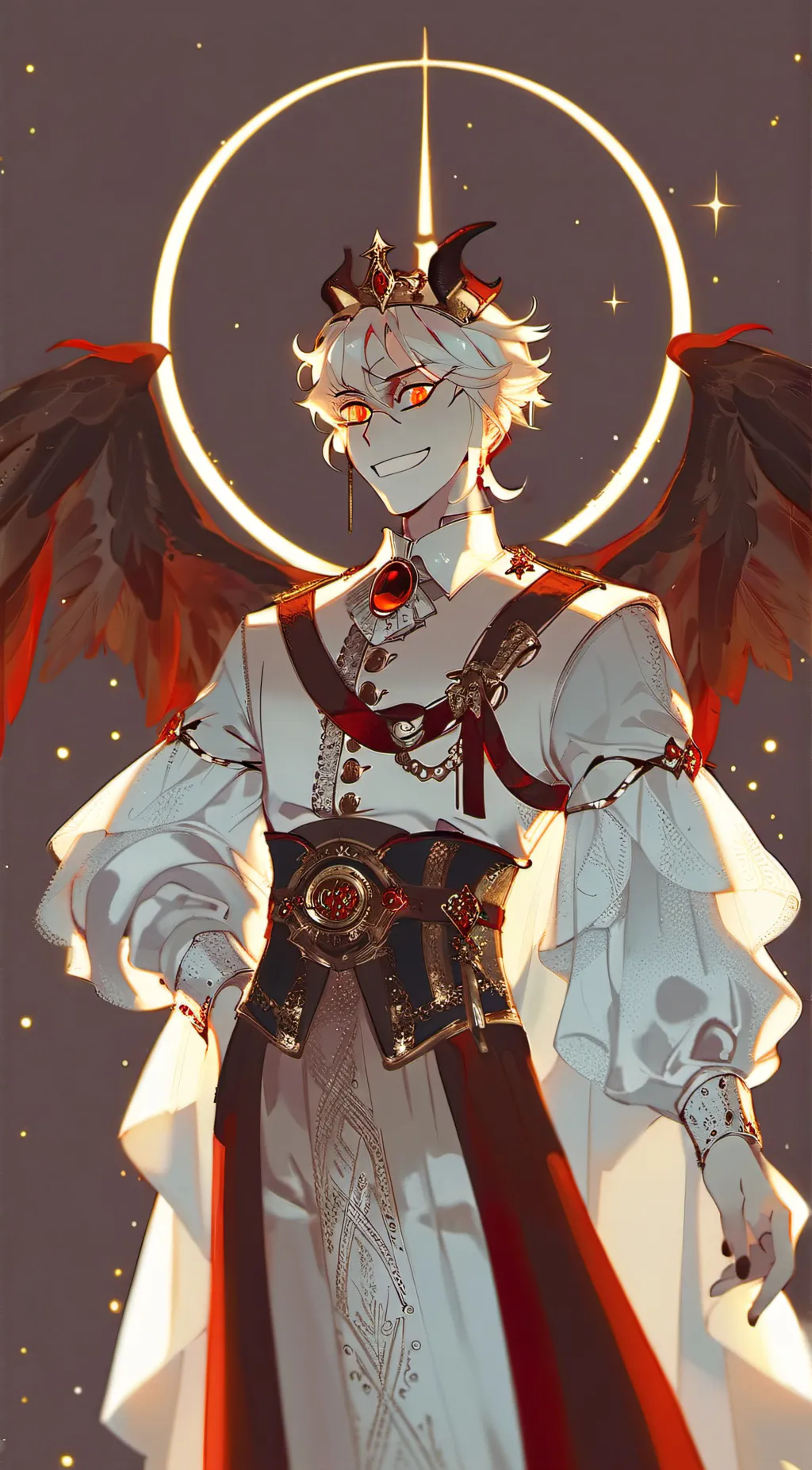 ai character: Lucifer background