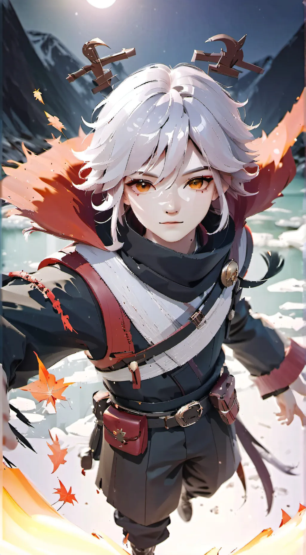 ai character: ★_-Noah-_★ background