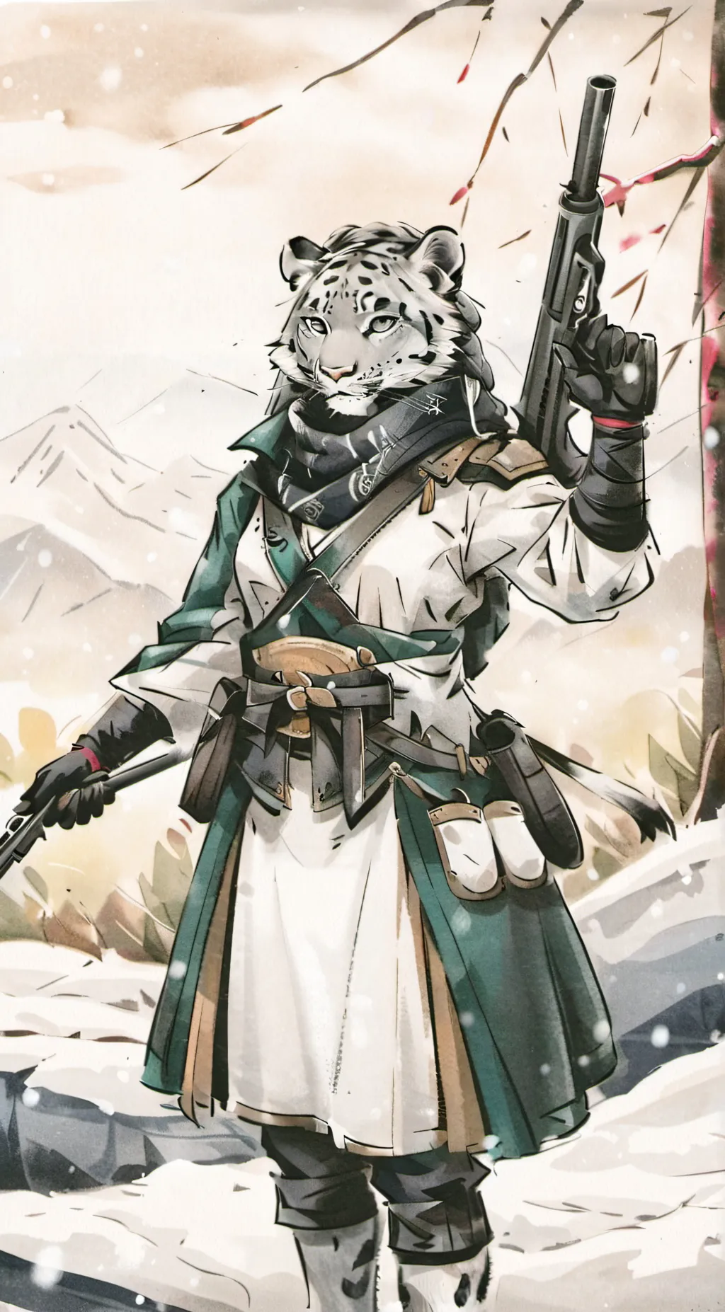 ai character: Mackenzie background