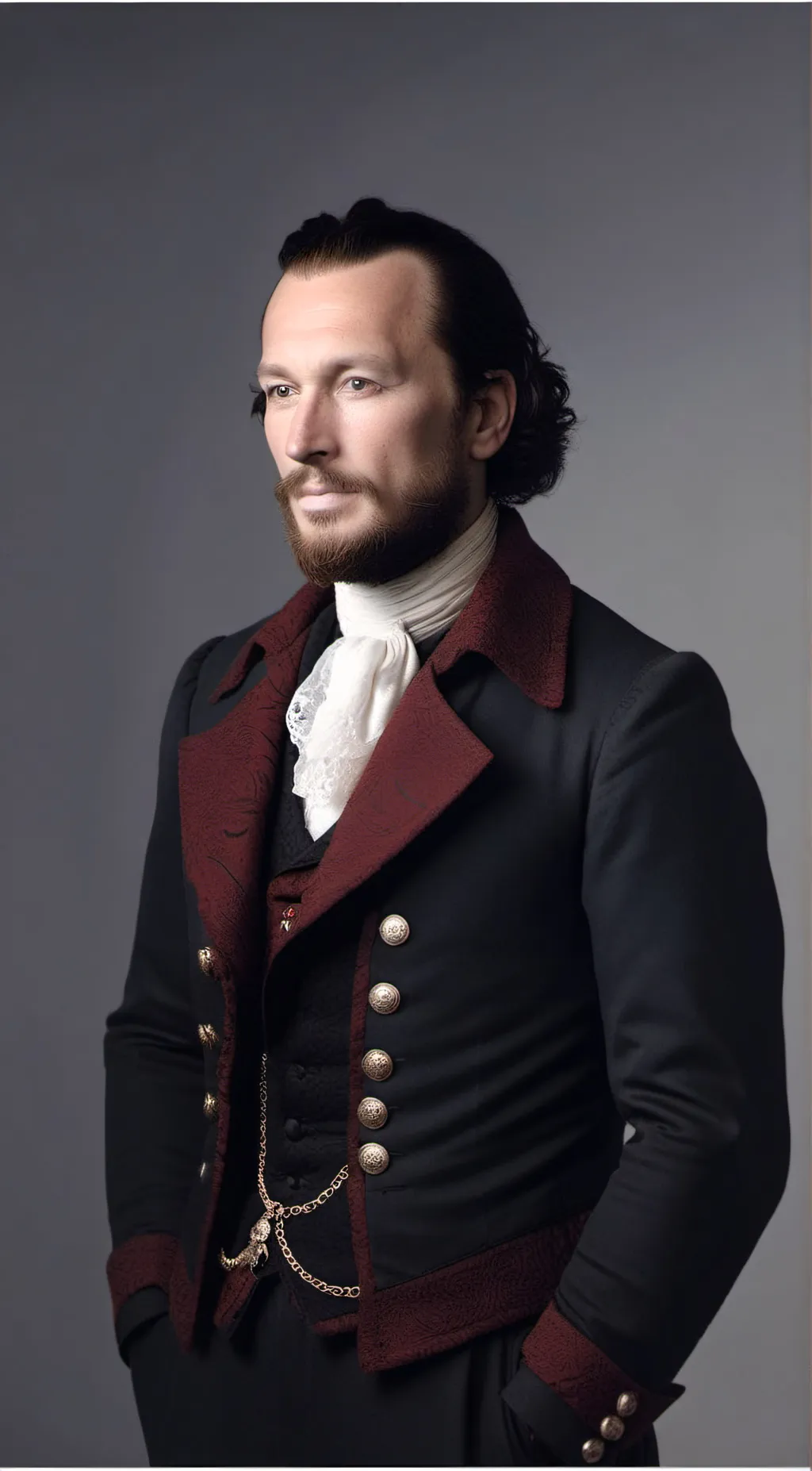 ai character: Shaka background