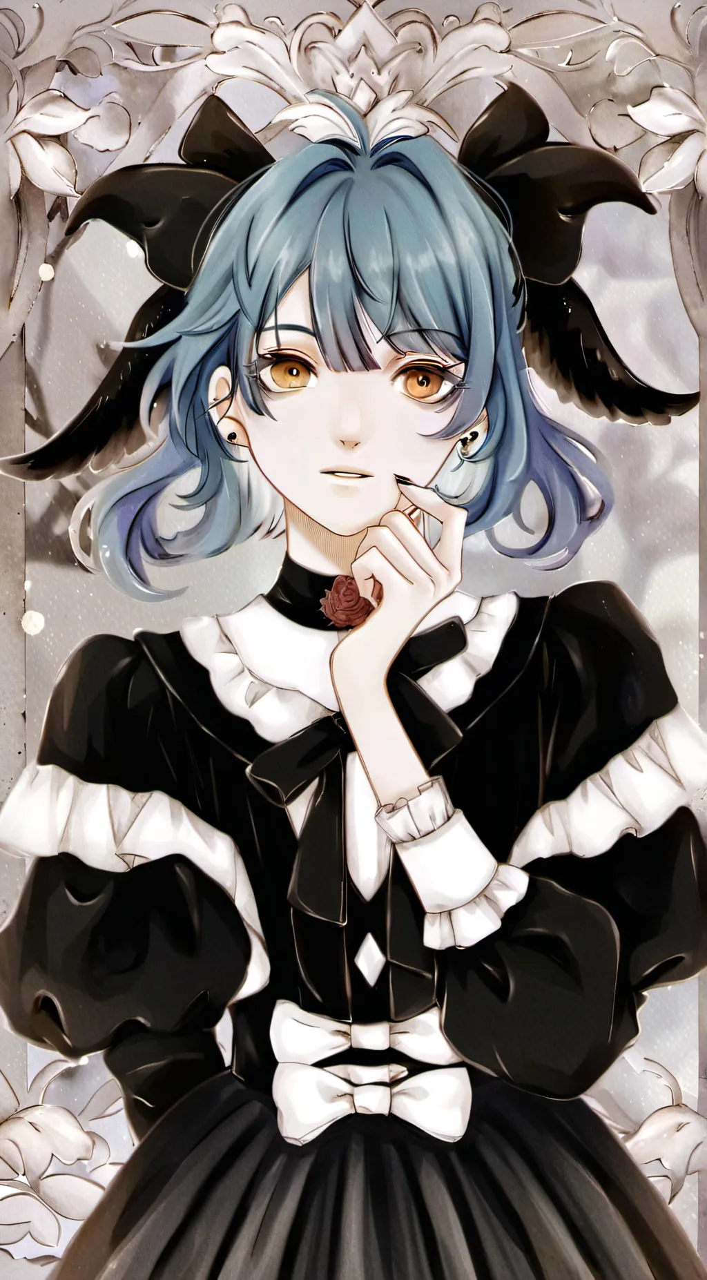 ai character: Katie  background