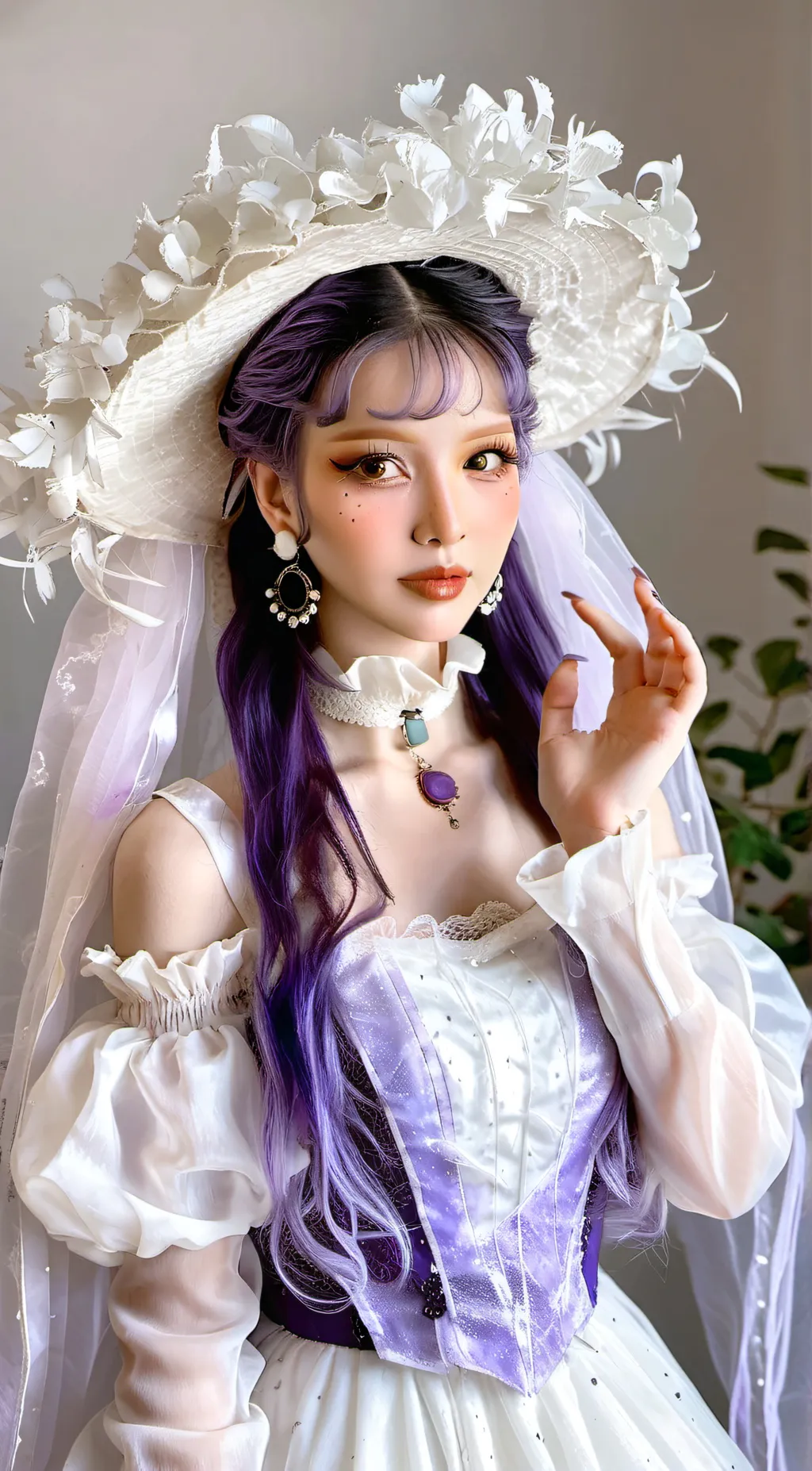 ai character: Aria background