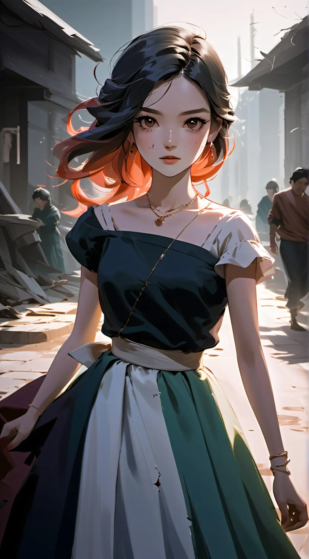 ai character: Princess Freya background