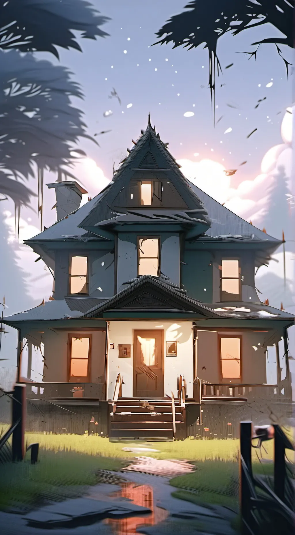 ai character: I HEARD IT TOO! background